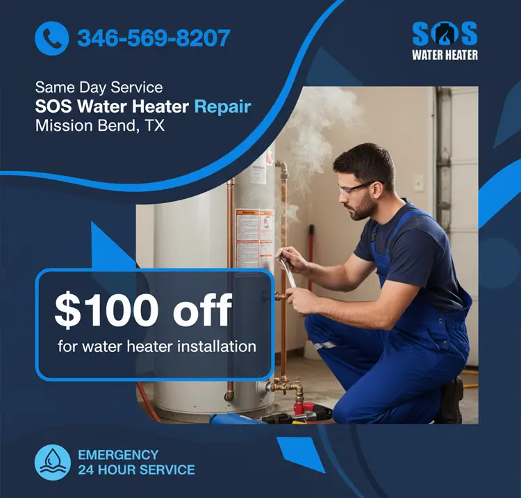 SOS Water Heater Mission Bend offer